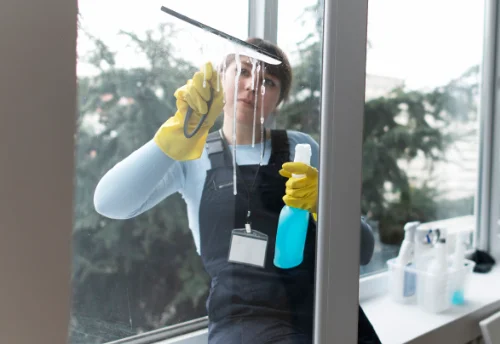 Nettoyage de vitres intérieures et extérieures à Saint-Jean-le-Centenier